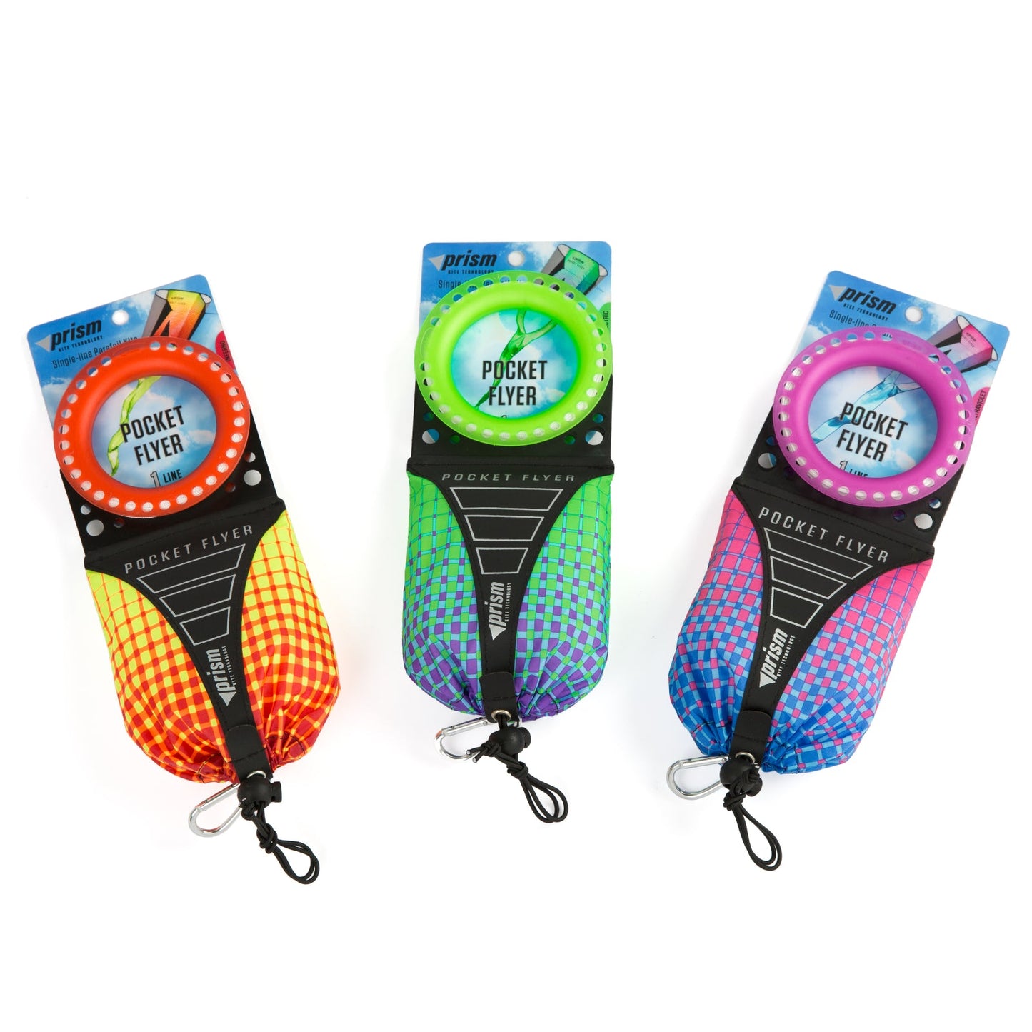 Three Pocket Flyers in packaging