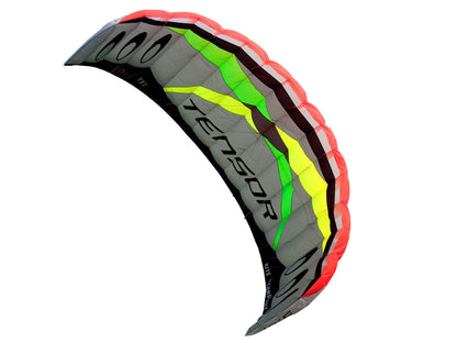 Tensor 5.0 power kite on white background