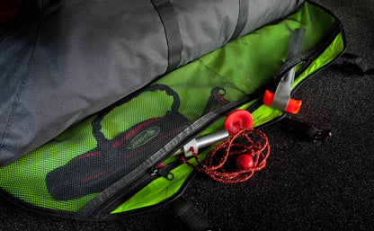 Tensor storage bag detail